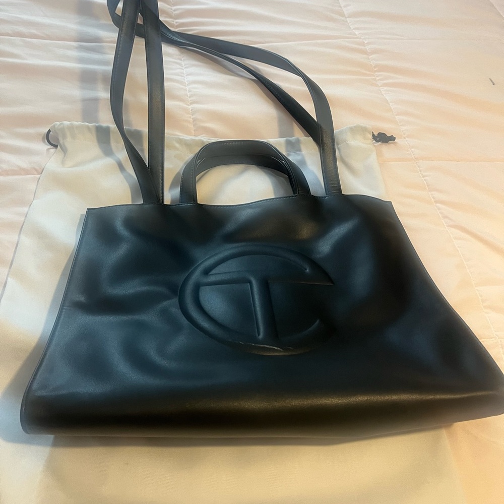Telfar Black Tote Bag Authentic